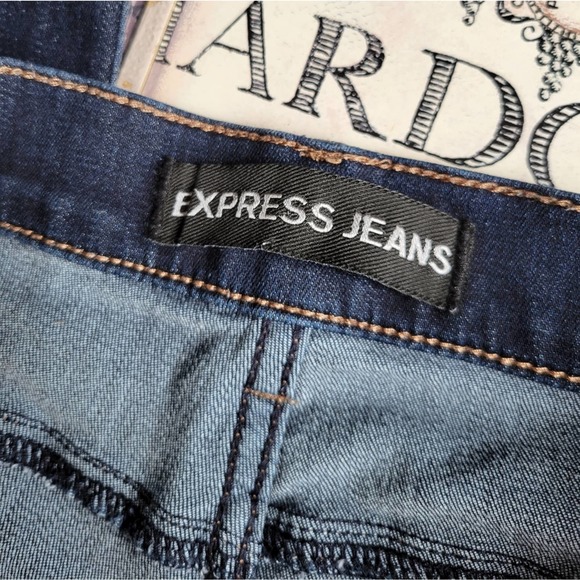 Express Distressed Stretchy Skinny Jeans - Picture 4 of 8